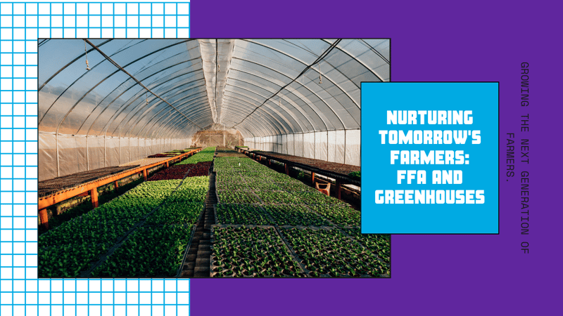 Nurturing Tomorrows Farmers FFA and Greenhouses