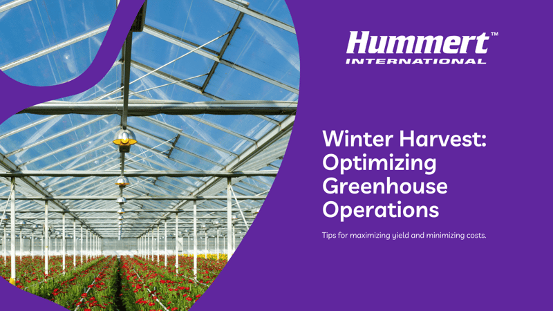 Optimizing Commercial Greenhouse Operations for Winter